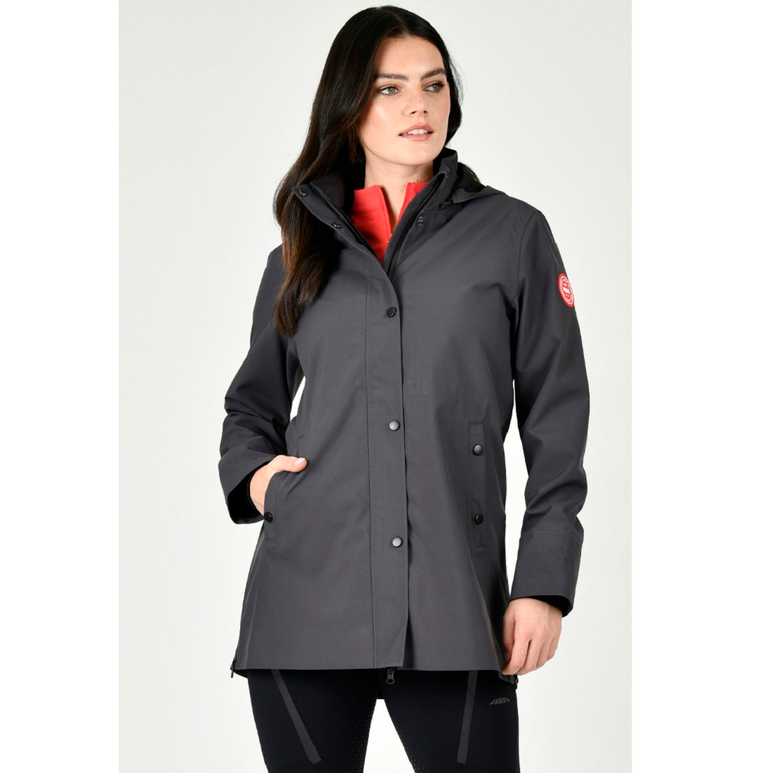 WEATHERBEETA WATERPROOF SAPPORO SNAP DETAIL JACKET