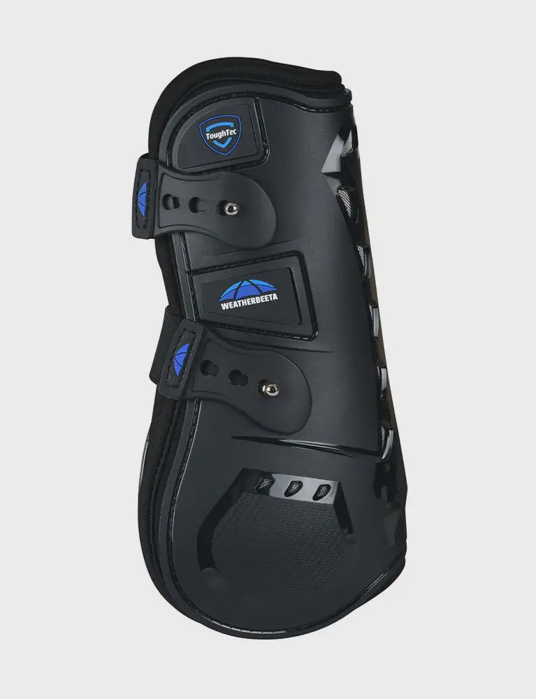 Weatherbeeta Tough-Tec Essential Open Front Boots - Brown