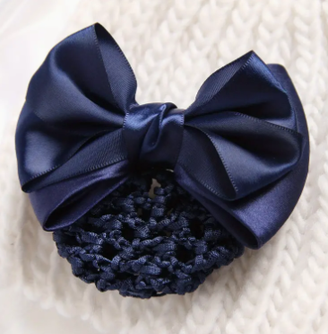 Hair Net with Satin Bow