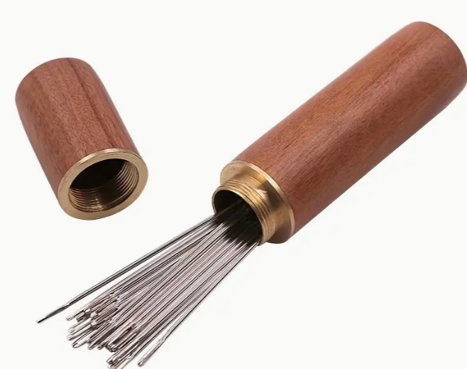 Plaiting Needle Canister Wooden