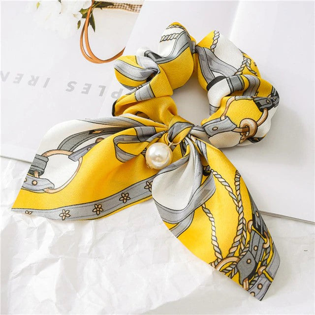 Printed Hair Scrunchie