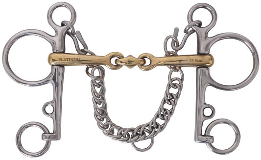 Platinum German Silver Pelham with Lozenge