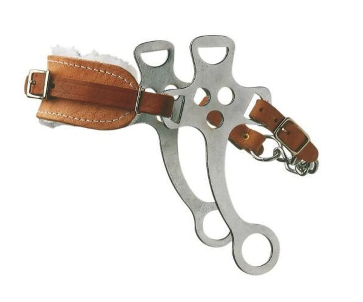FLEECE NOSE HACKAMORE BIT