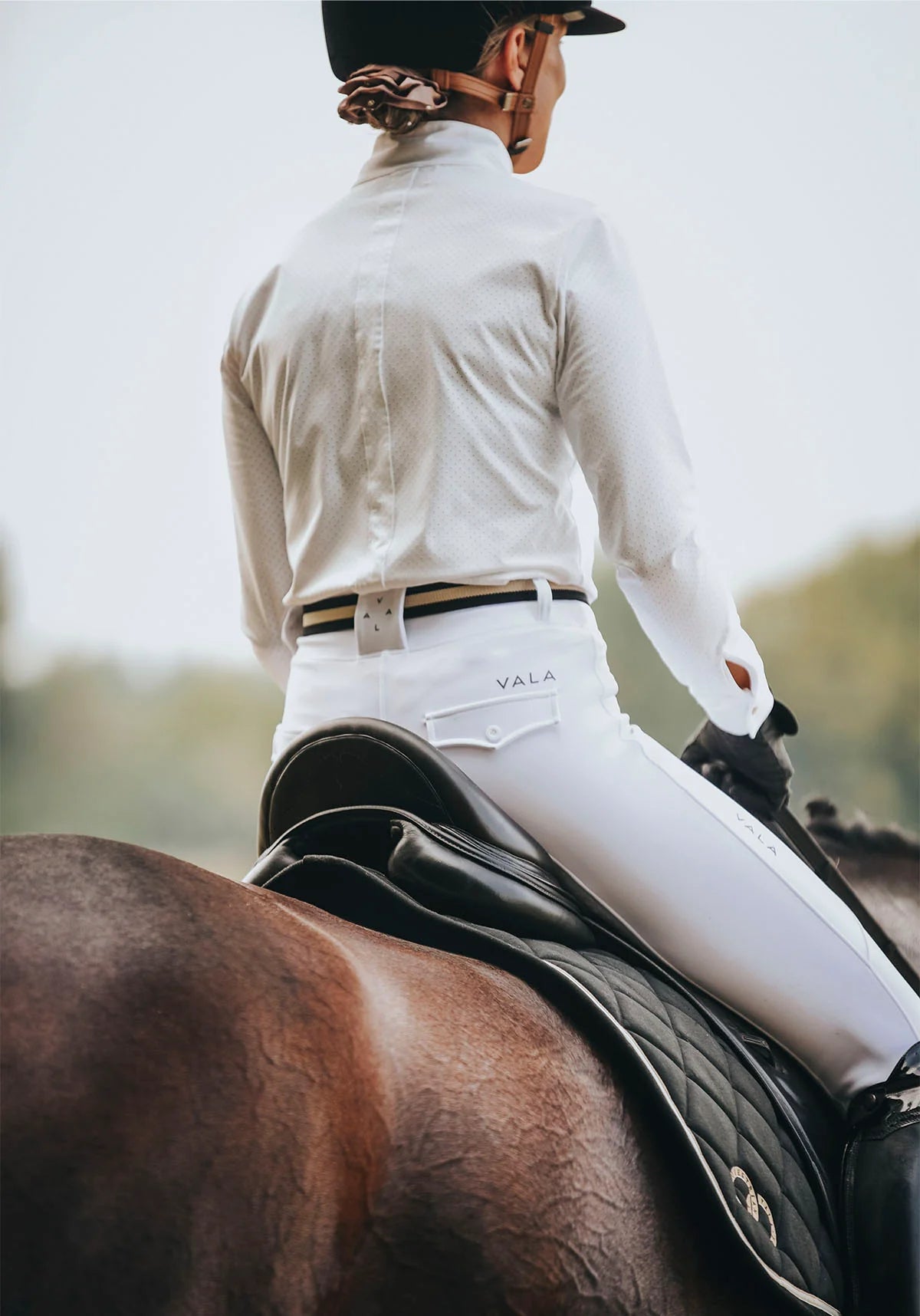Vala Sculpt And Smooth Riding Breeches - White
