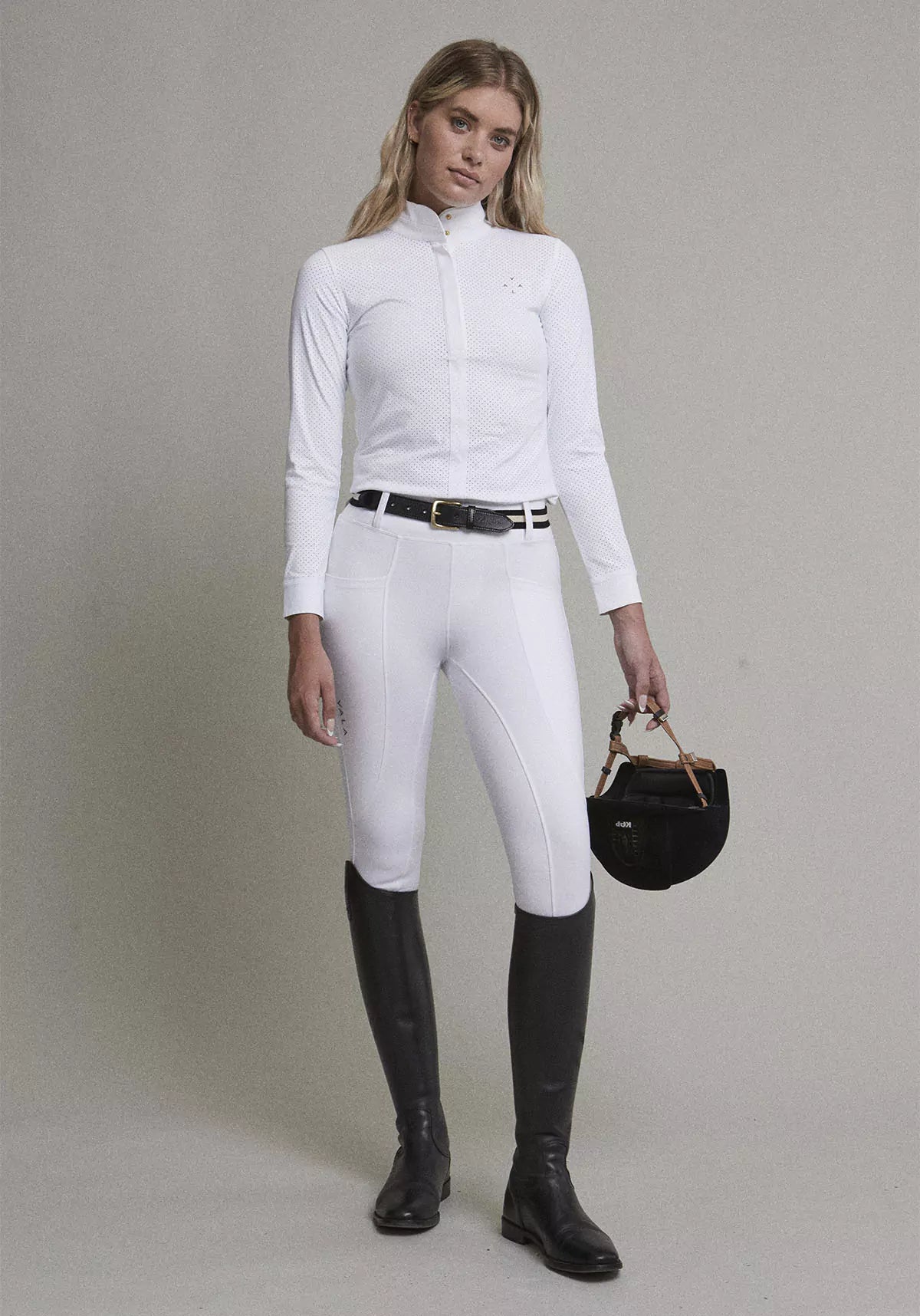Vala Sculpt And Smooth Riding Breeches - White