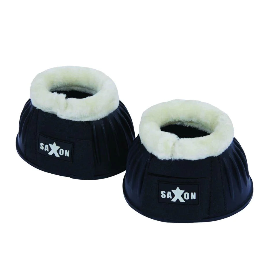 Saxon Fleece Trim Rubber Bell Boot