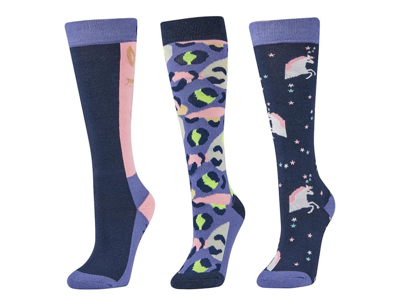 DUBLIN 3 PACK SOCKS CHILDS