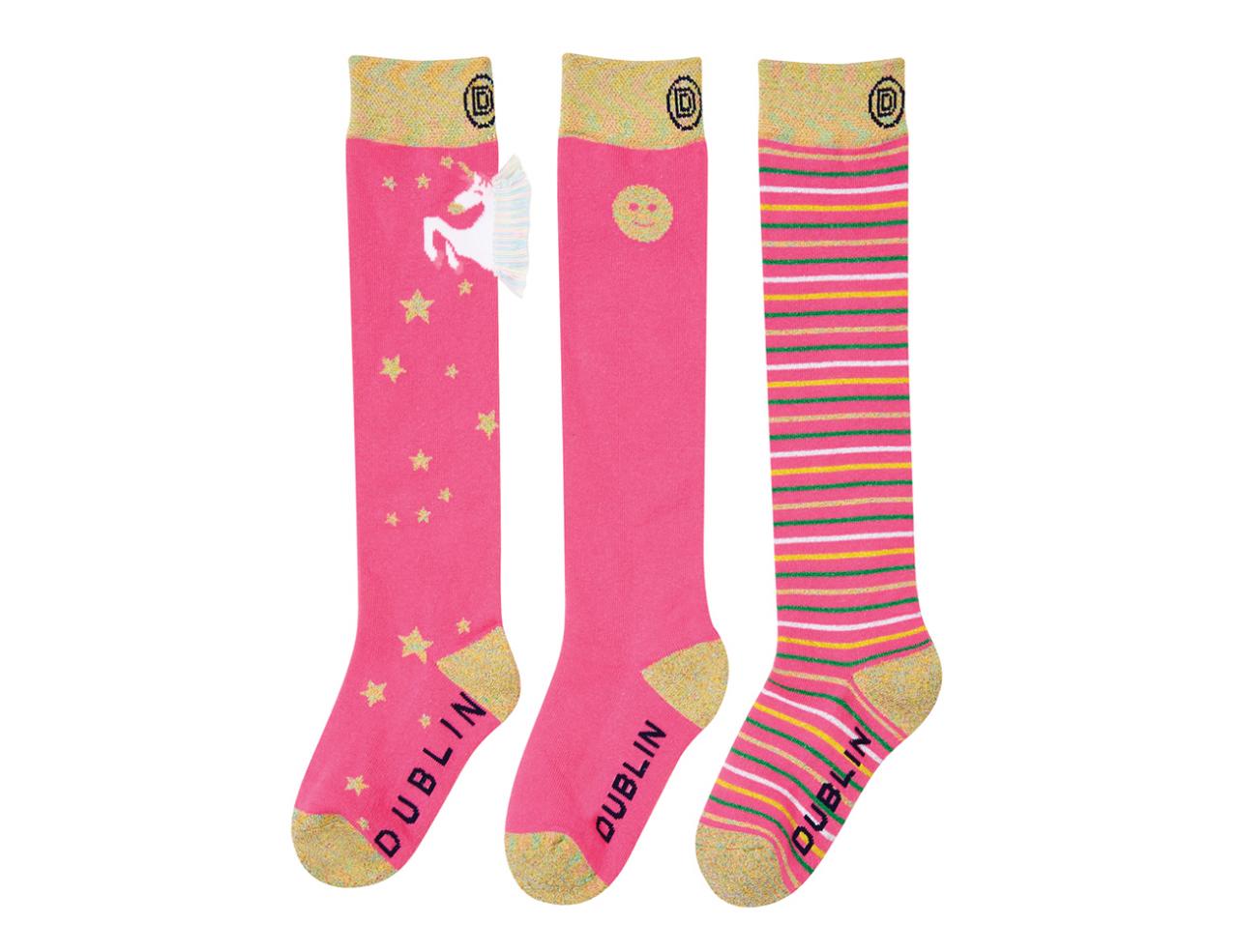 Dublin 3 Pack Socks Childs 2021