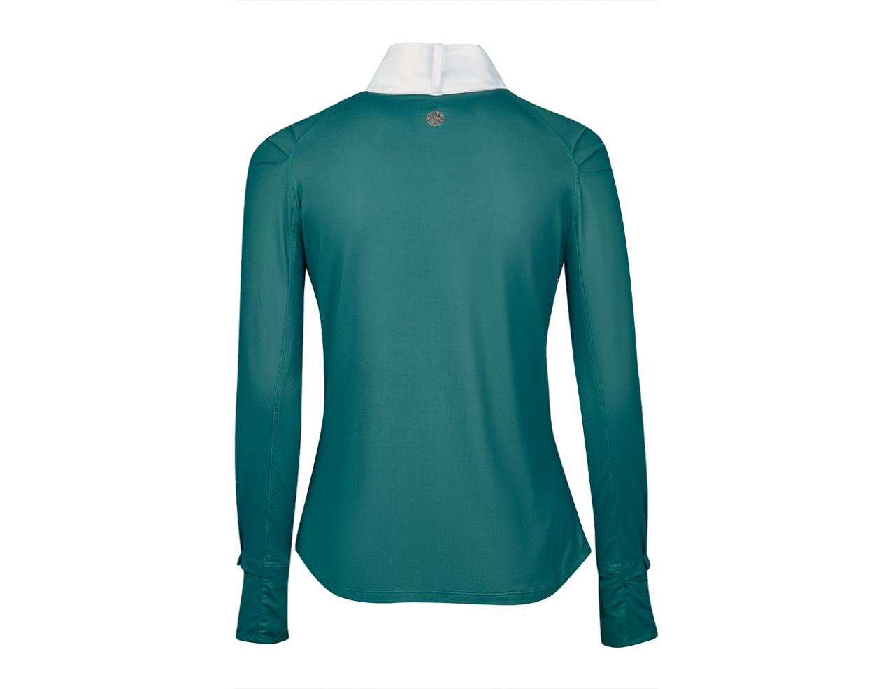 Dublin Black Daisy 1/2 Zip Long Sleeve Competition Shirt