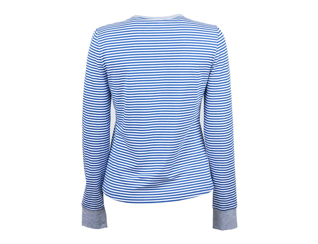 Dublin Makayla Stripe Logo Long Sleeve Tee