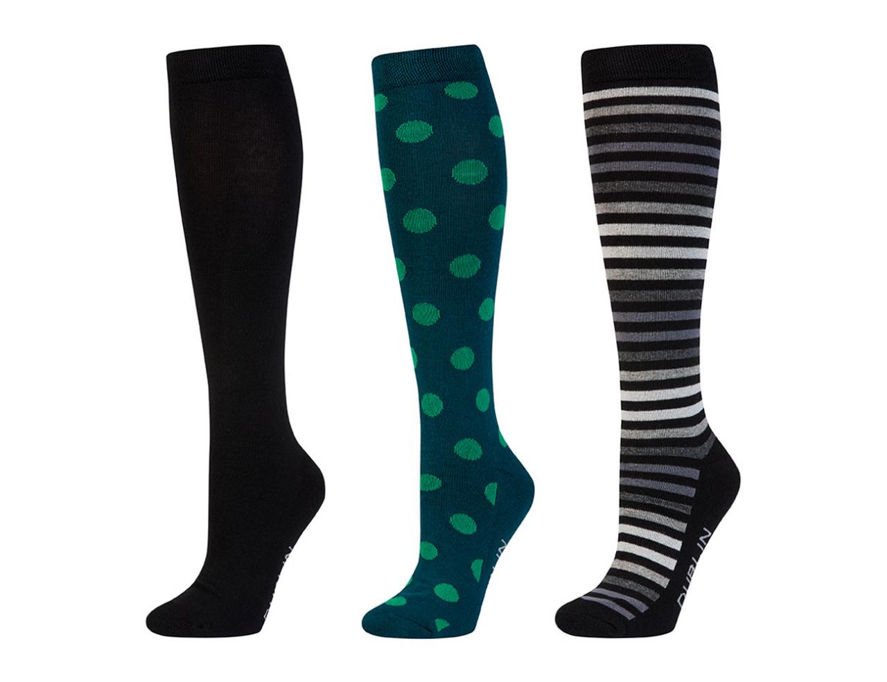 DUBLIN 3 PACK SOCKS ADULT