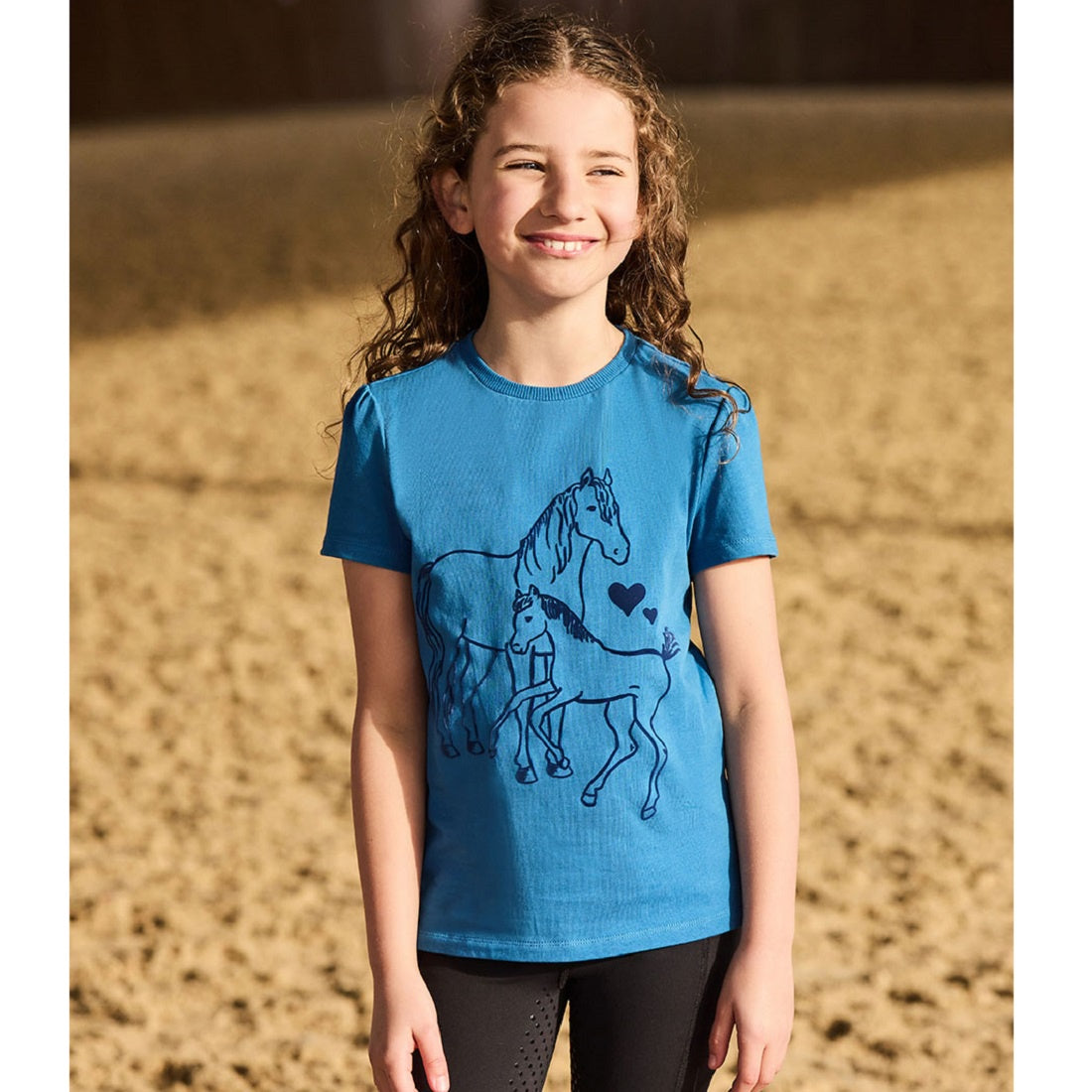 DUBLIN KIDS PEPPER PUFF SLEEVE TEE