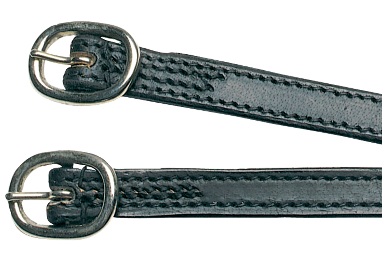 Kincade Stitched Leather Spur Straps