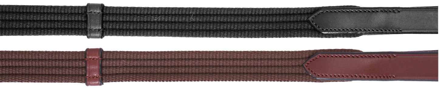 Platinum Cotton Web Reins