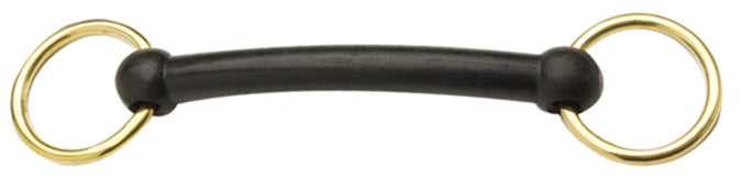 Brass Ring Nylon Snaffle