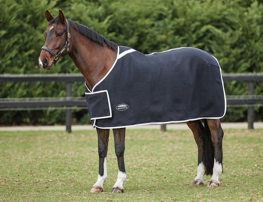 Wool Show Rug with Chest Panel