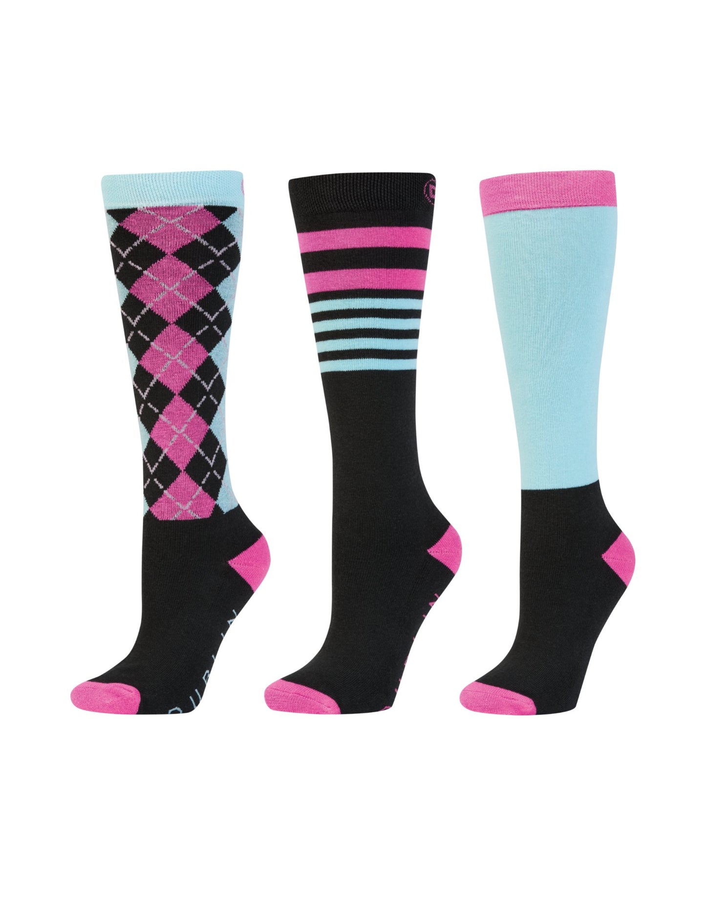 DUBLIN 3 PACK SOCKS CHILDS