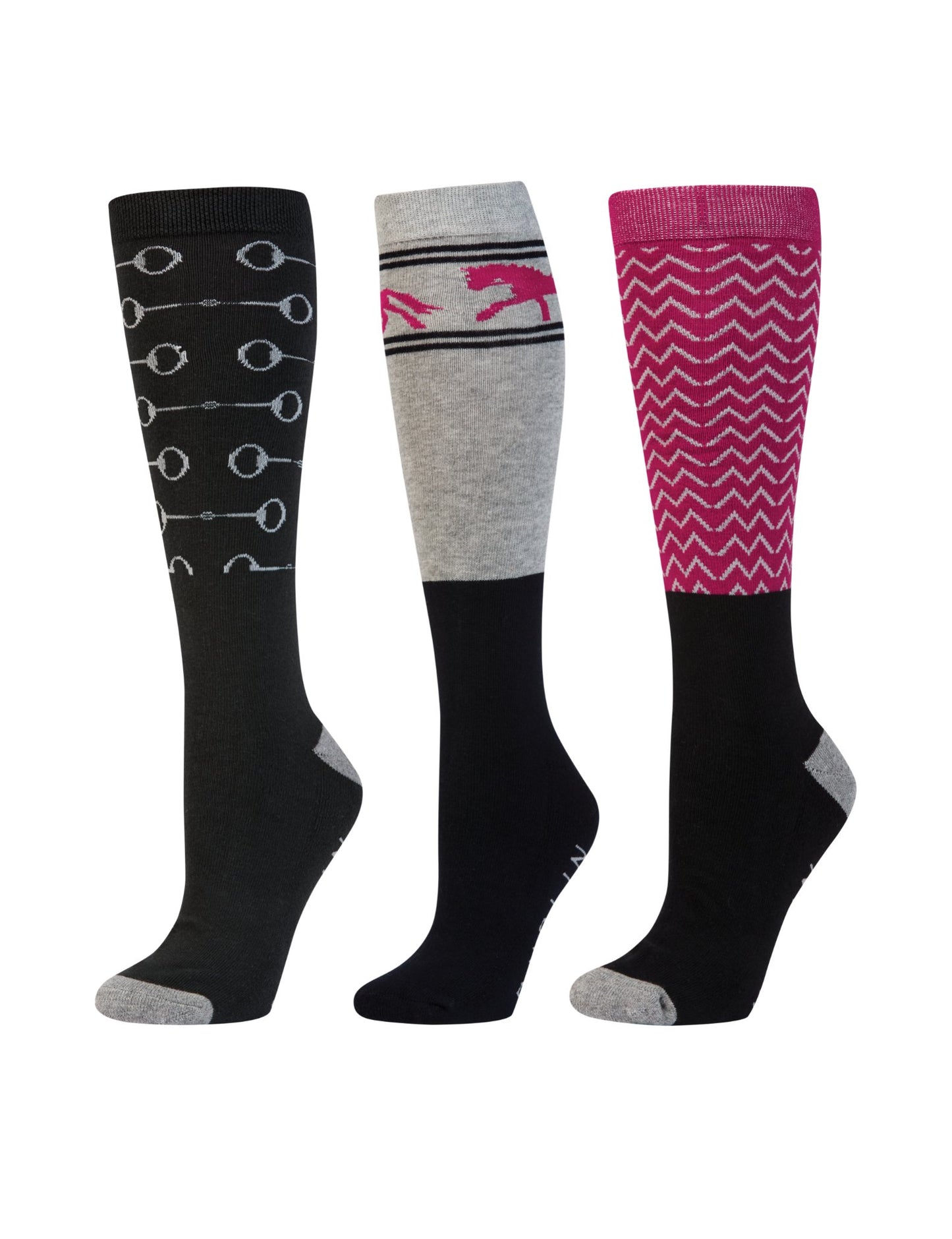 DUBLIN 3 PACK SOCKS ADULT