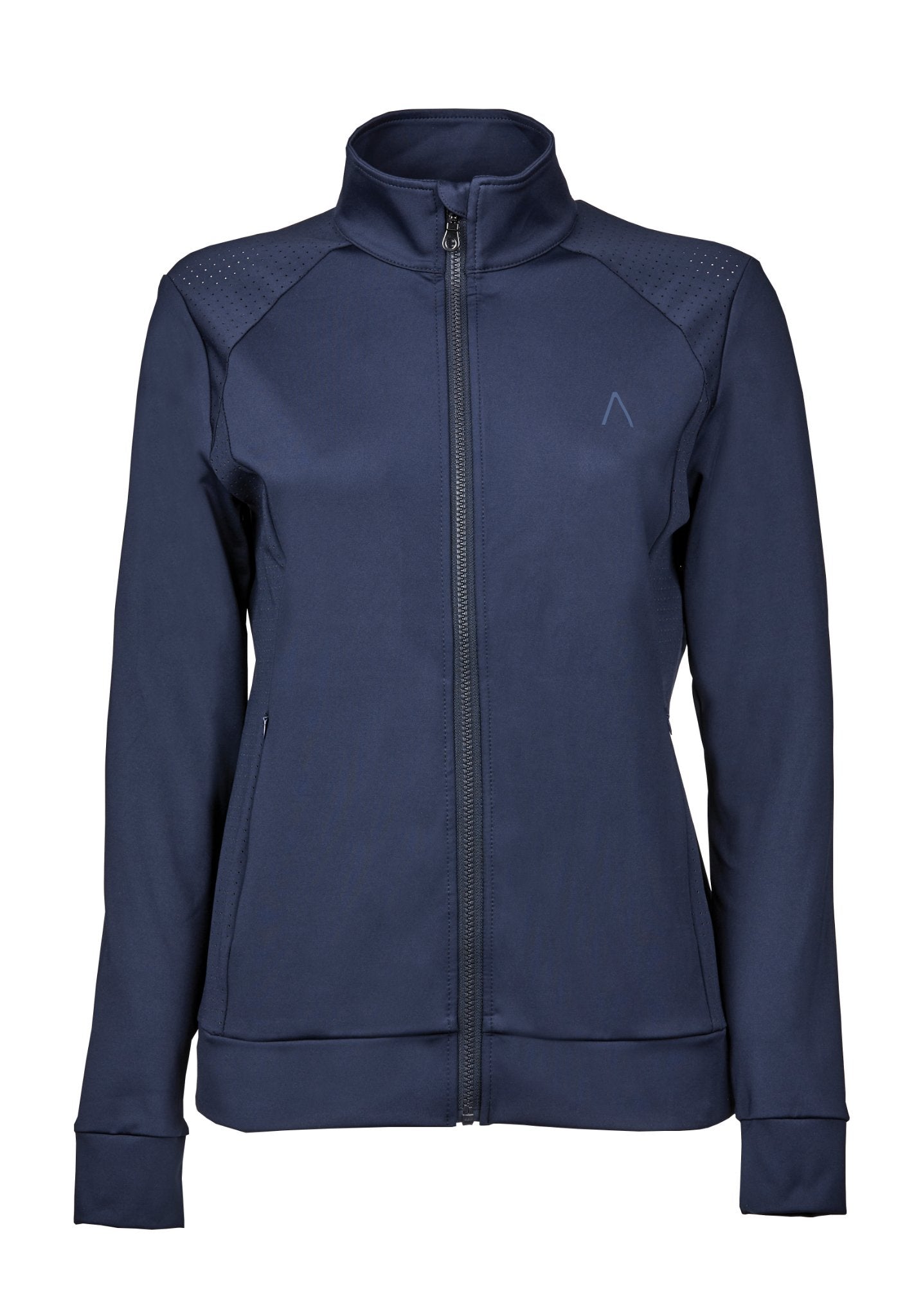 Dublin Black Kira Mesh Trim Zip Jacket