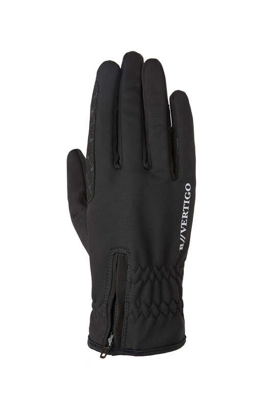 Eliot Winter Riding Gloves with Zipper