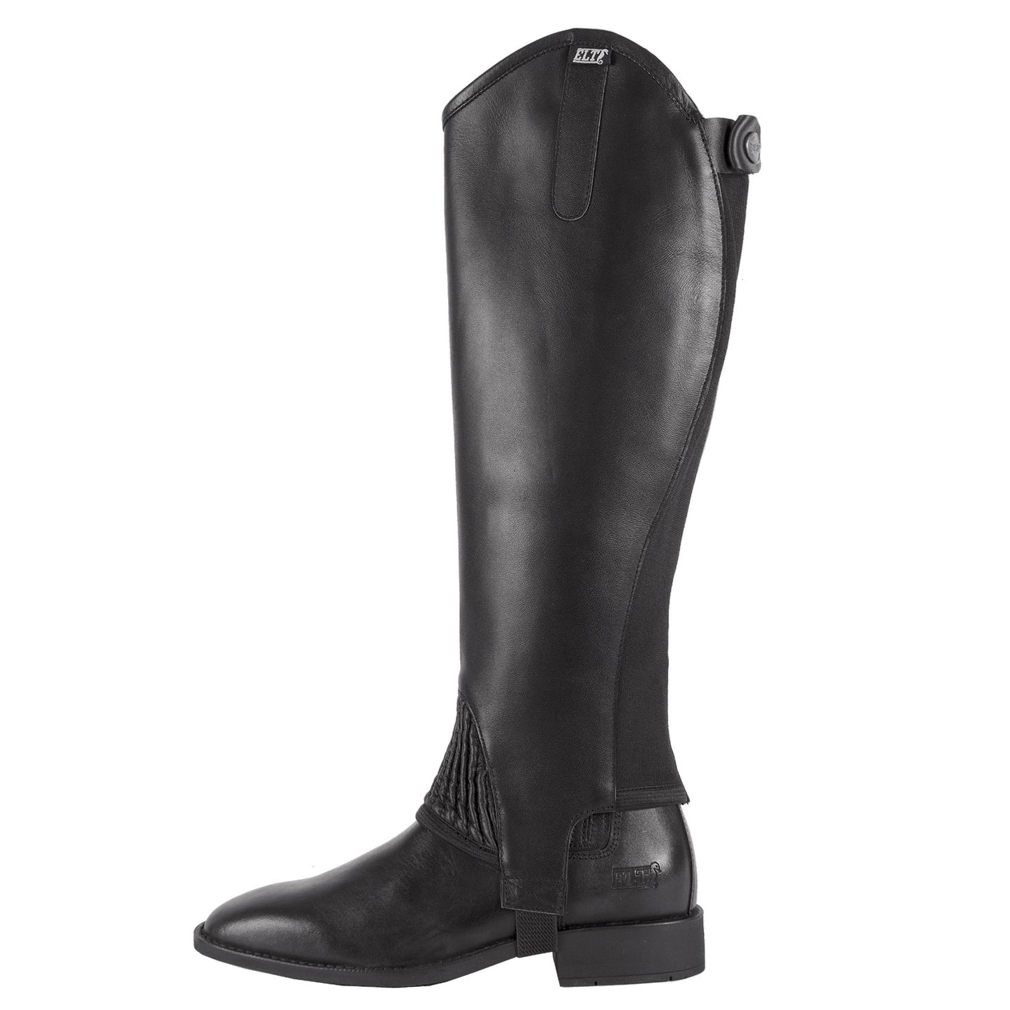 Comfort Leather-Look Half Chaps