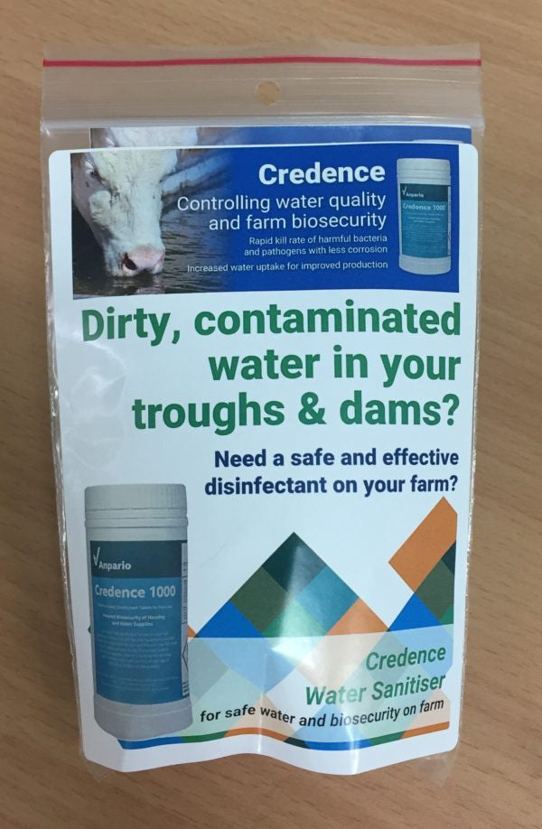 CREDENCE 1000 WATER SANITISER