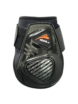 eQuick eCarbon Shock Rear Velcro Boots