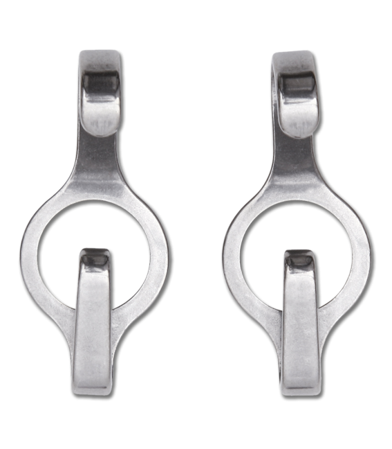 Circle Curb Chain Hooks
