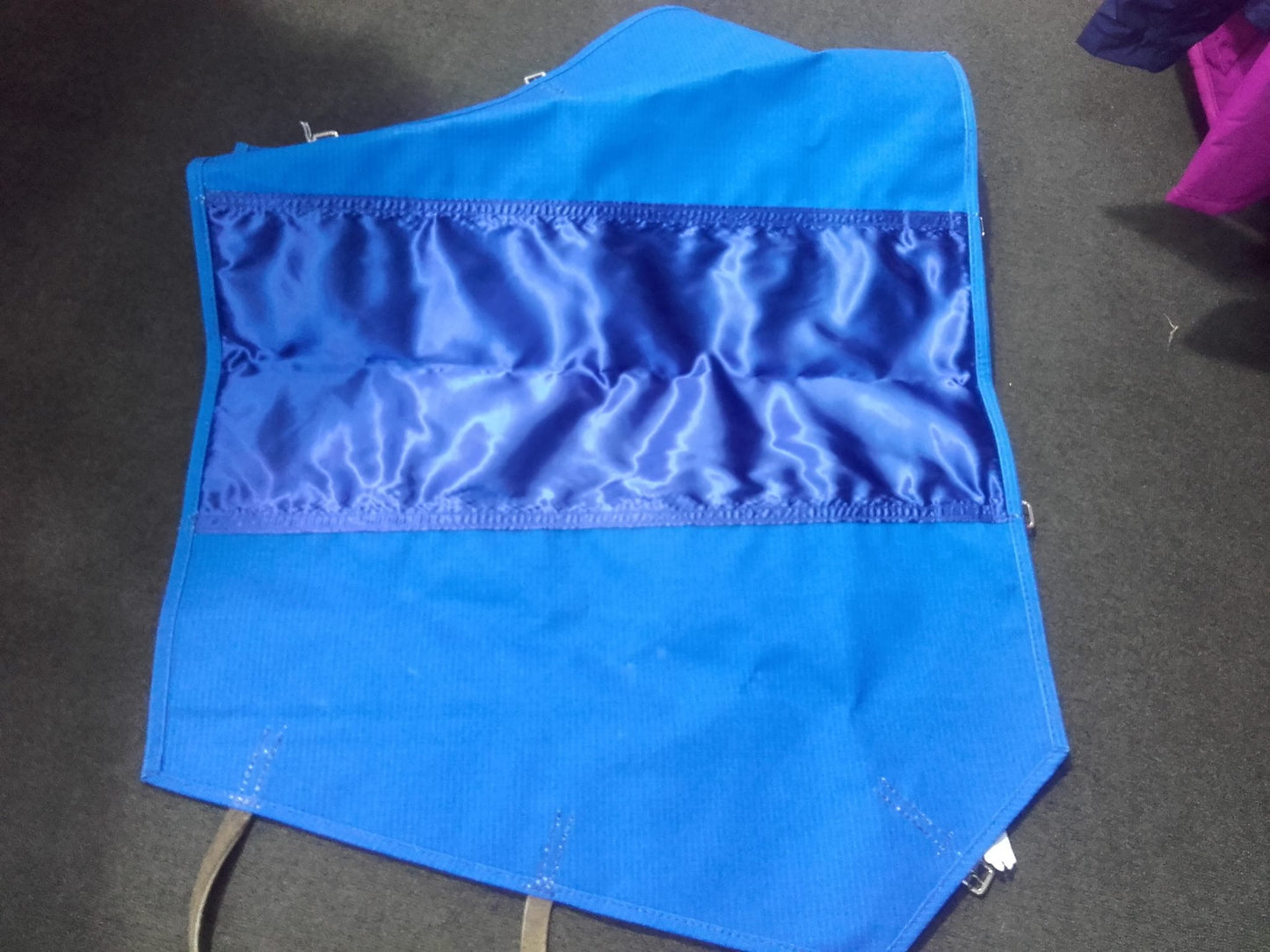 AMS Unlined Deluxe Blue 15oz Neck Rug