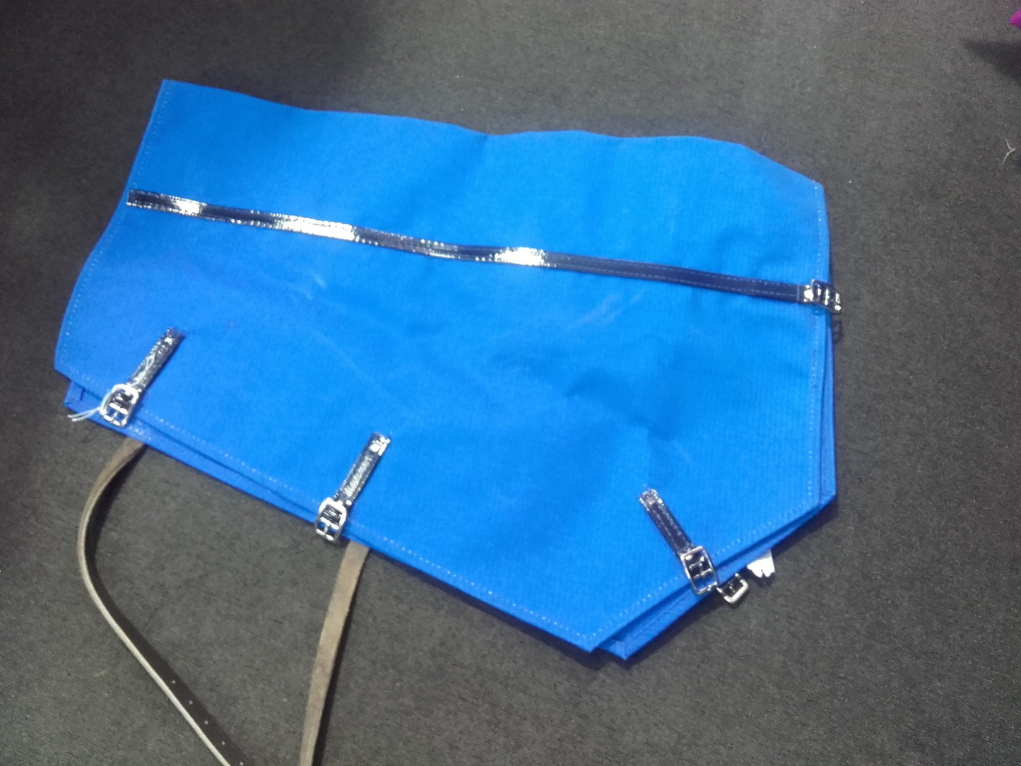 AMS Unlined Deluxe Blue 15oz Neck Rug