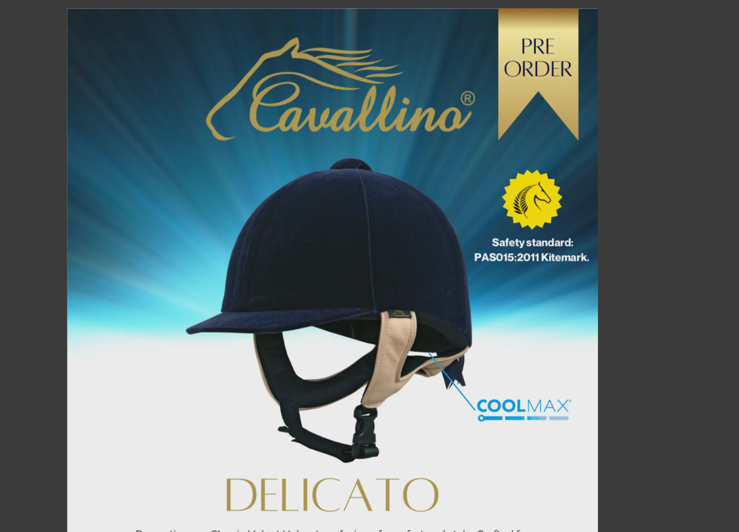 Cavallino Delicato Helmet