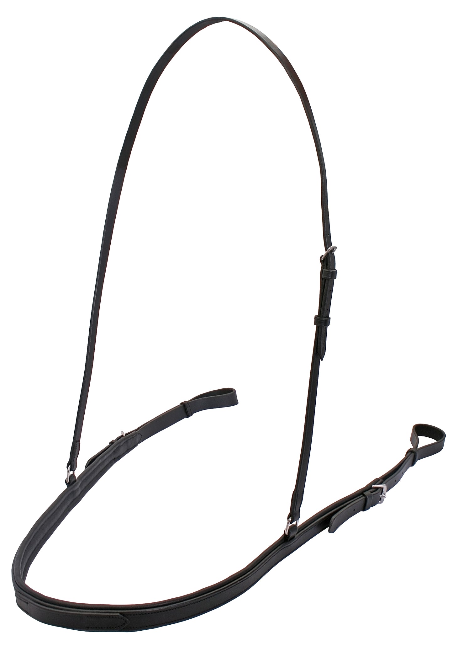 Platinum Straight Leather Breastplate