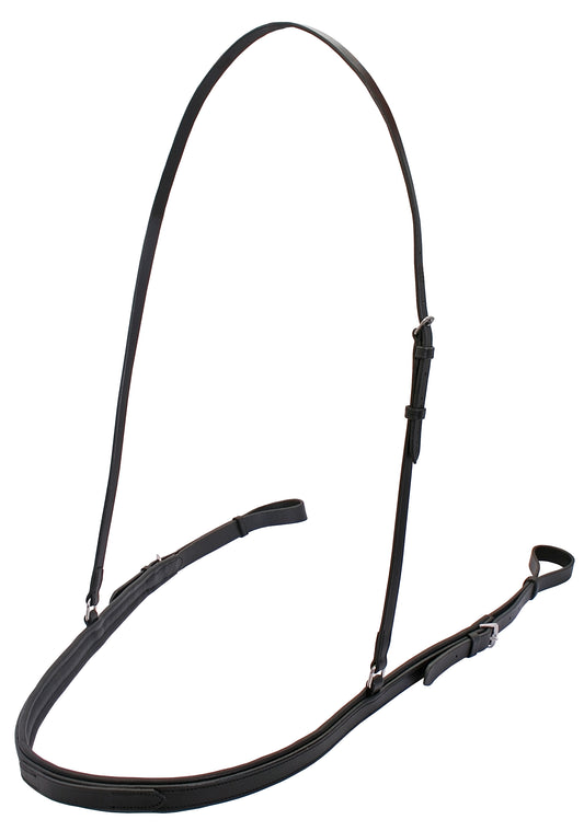 Platinum Straight Leather Breastplate