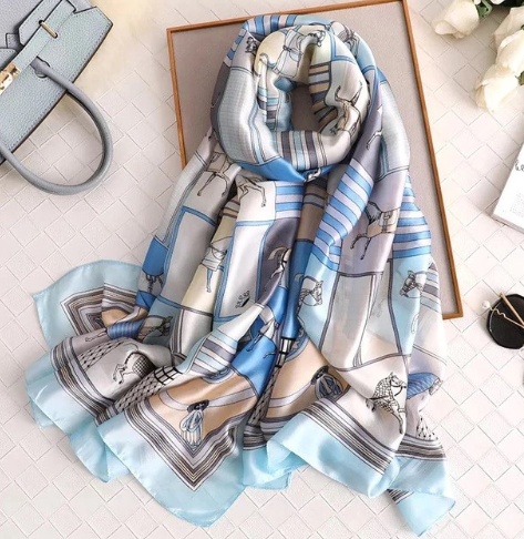 Cavallino Silk Scarf