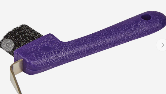 Roma Deluxe Hoof Pick with Brush