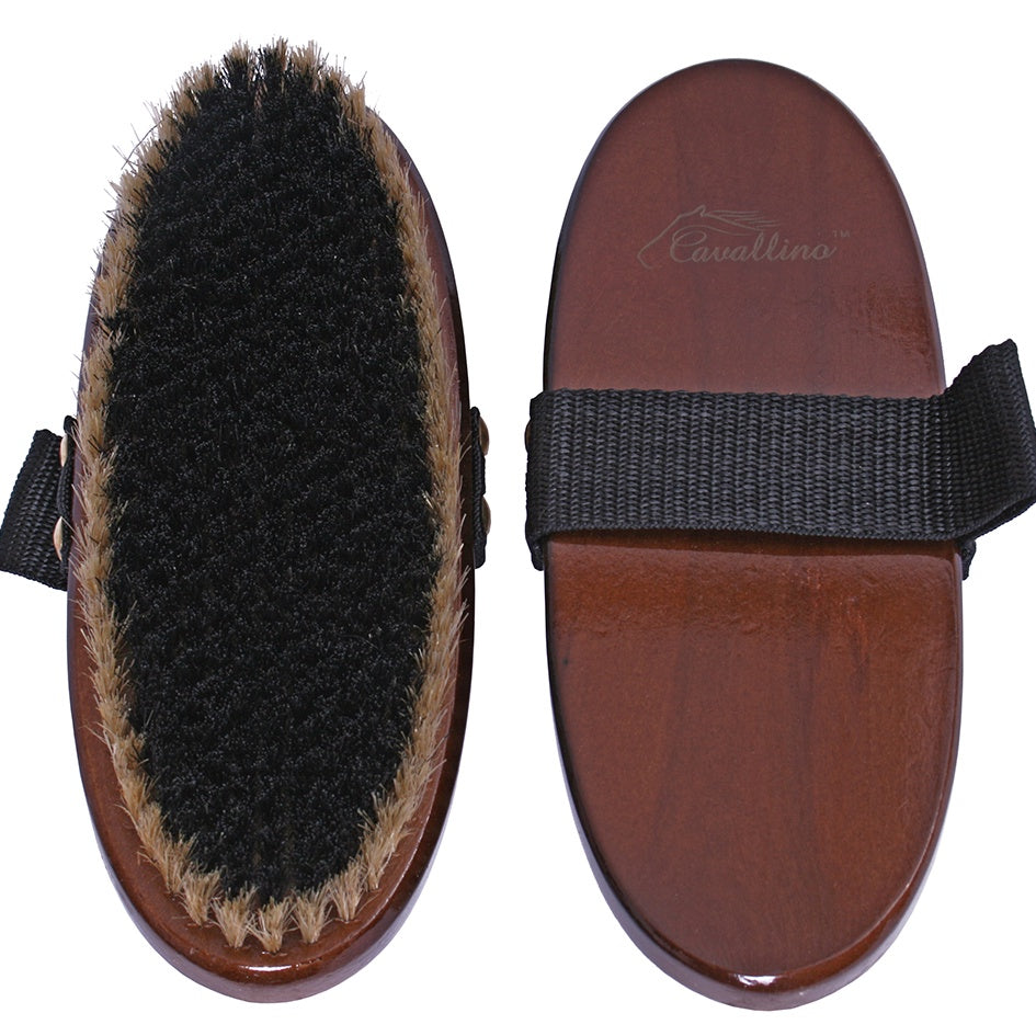 Cavallino Body Brush with Pig Bristle Boarder