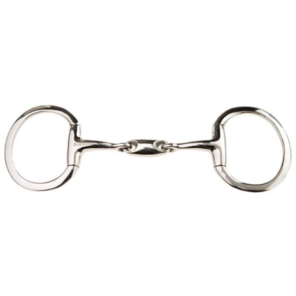 Korsteel JP Stainless Steel Oval Link Eggbutt Snaffle