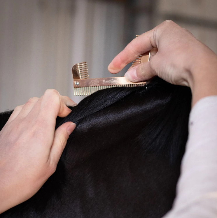 Hairy Pony Mane Sectioning Comb