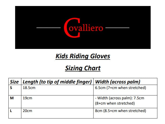 Covalliero Childrens Riding Gloves