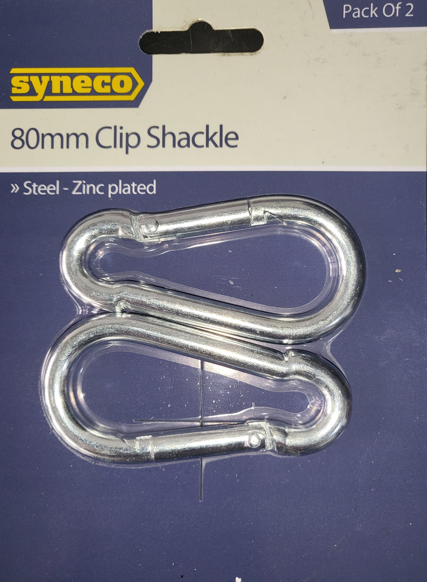 Steel Winch Snaps x2