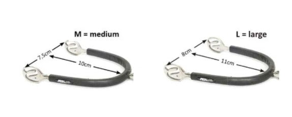 Metalab SS Rubber Spur - Round Head