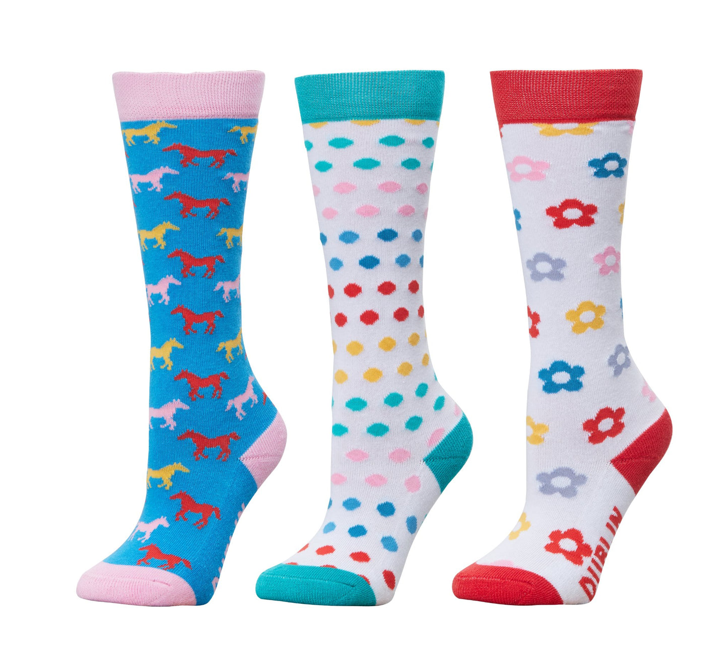 DUBLIN 3 PACK SOCKS CHILDS