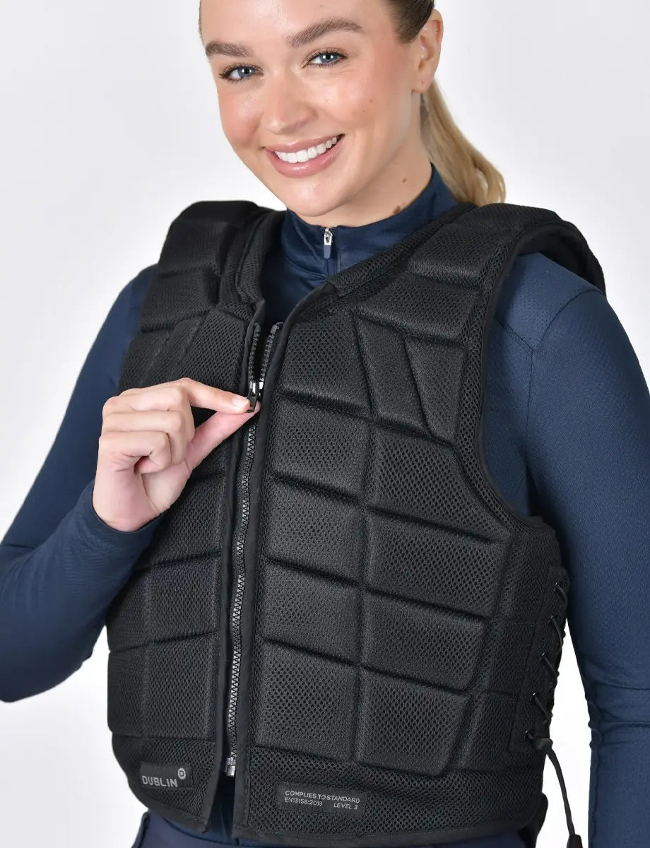Dublin Pro Ride Body Protector Adults – AMS Saddlery