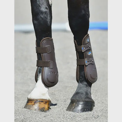 Weatherbeeta Tough-Tec Essential Open Front Boots - Brown