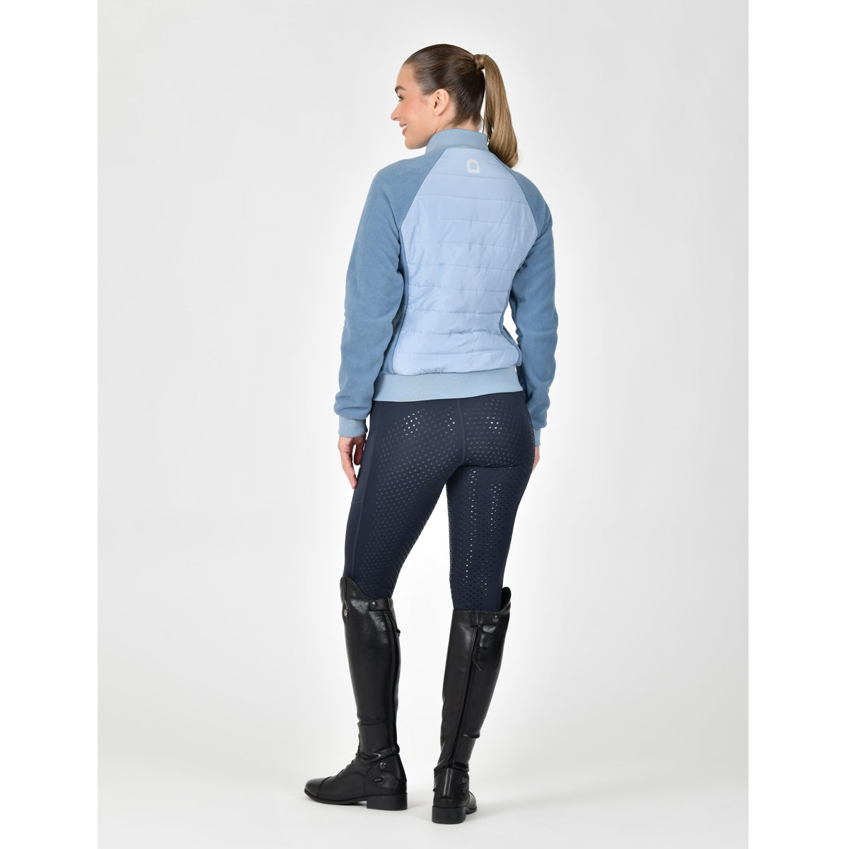 Dublin Ladies Insulated Hybrid Jacket Blue Fog