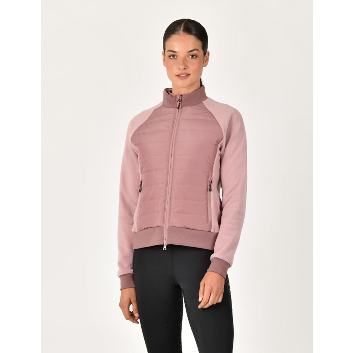 Dublin Ladies Insulated Hybrid Jacket Dusty Rose