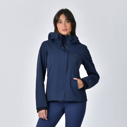 WEATHERBEETA PROTECT WATERPROOF RIDING JACKET NAVY
