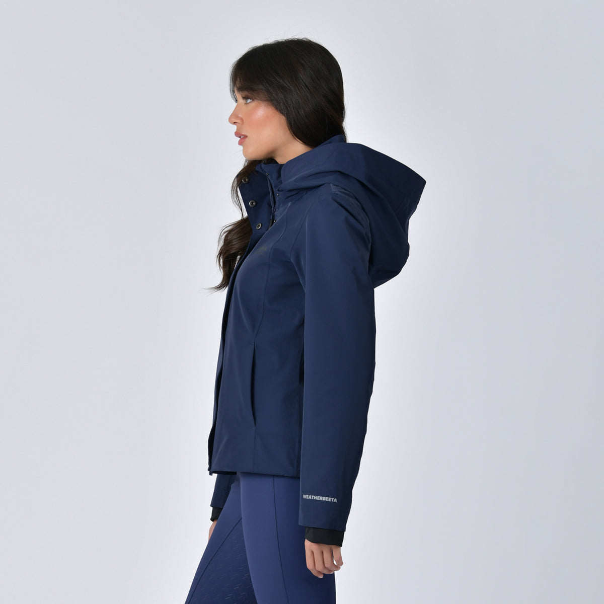 WEATHERBEETA PROTECT WATERPROOF RIDING JACKET NAVY