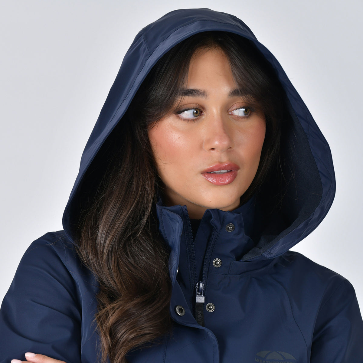 WEATHERBEETA PROTECT WATERPROOF RIDING JACKET NAVY
