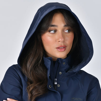 WEATHERBEETA PROTECT WATERPROOF RIDING JACKET NAVY